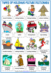 on holiday worksheet english esl worksheets for distance learning and